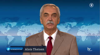 Listen to Alois Theisen's comment in double speed.